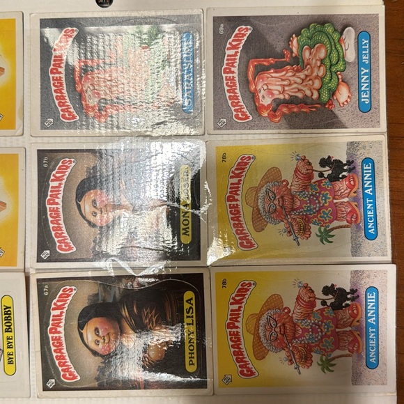 Garbage Pail Kids Topps OS2 lot of 9 - Picture 2 of 5